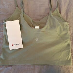 lululemon athletica Sage Green Sports Bra